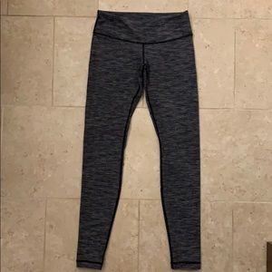 Lululemon wunderunder size 6 ponte gray